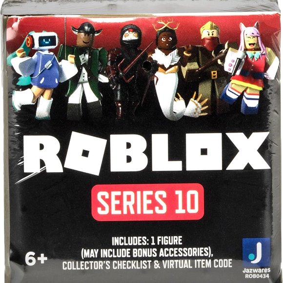 ROBLOX Action Figure Collect Series 10 Mystery Box Cube Mini Figure Virtual Code - Picture 2 of 11